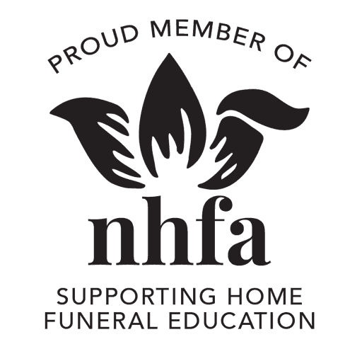 NHFA Member Badge - National Home Funeral Alliance member